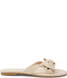 �W���b�N���W���[�X ���f�B�[�X �V���[�Y �T���_�� ���U�[ Jack Rogers Vannah Leather Bow Thong Sandals Ivory �A�C�{���[