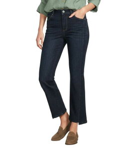 �f���N���V�[ ���f�B�[�X �{�g���X �f�j���p���c �X�g���[�g �v�` �W�[���Y Democracy Petite Size AbsolutionR Step-Hem Crop Straight Leg Jeans Indigo Artisanal �C���f�B�S