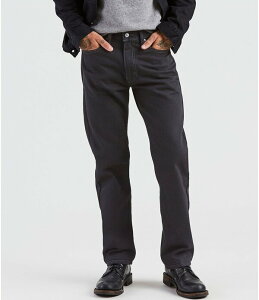 ���[�o�C�X �����Y �{�g���X �f�j���p���c ���M�����[�t�B�b�g �W�[���Y Levi'sR 505 Regular Fit Rigid Jeans Black �u���b�N