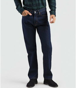 ���[�o�C�X �����Y �{�g���X �f�j���p���c ���M�����[�t�B�b�g �W�[���Y Levi'sR 505 Regular Fit Rigid Jeans Rinse