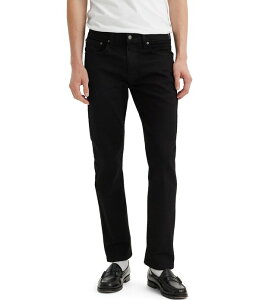 ���[�o�C�X �����Y �{�g���X �f�j���p���c �e�[�p�[�h�t�B�b�g �W�[���Y Levi'sR 502 Regular Tapered Fit Jeans Black �u���b�N