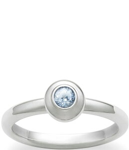 �W�F�[���Y �G�C�����[ ���f�B�[�X �A�N�Z�T���[ �w�� James Avery Lab-Created Birthstone Remembrance Ring March/Aqua Spinel �A�N�A