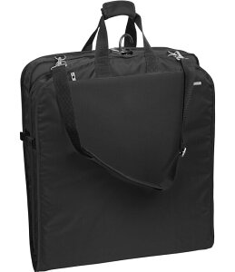 �E�H�[���[�o�b�O ���f�B�[�X�[�c�P�[�X Wally Bags 45 Premium Extra Wide Garment Bag with Shoulder Strap and Two Large Pockets Black �u���b�N