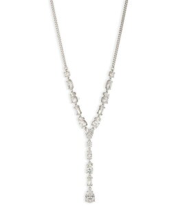 �W�o���V�[ ���f�B�[�X �A�N�Z�T���[ �l�b�N���X�E�`���[�J�[ ���[�X Givenchy Silver CZ Y Necklace Silver �V���o�[
