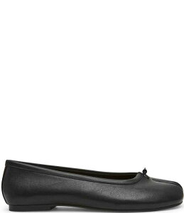 �X�e�B�[�u �}�f�� ���f�B�[�X �V���[�Y �p���v�X ���U�[ Steve Madden Calico Leather Splitoe Ballet Flats Black �u���b�N