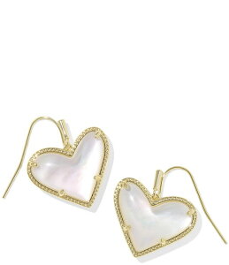 �P���h���X�R�b�g ���f�B�[�X �A�N�Z�T���[ �s�A�X�E�C�������O Kendra Scott Ari Heart Statement Drop Earrings Gold/Ivory Mother of Pearl �A�C�{���[