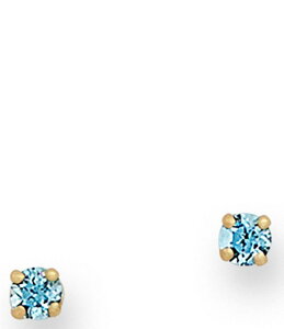 �W�F�[���Y �G�C�����[ ���f�B�[�X �A�N�Z�T���[ �s�A�X�E�C�������O James Avery 14k Gold Gemstone Stud Earrings 14K Gold/Aqua Spinel �A�N�A