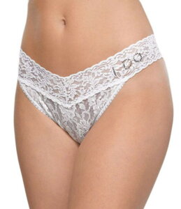 �n���L�[�p���L�[ ���f�B�[�X �A���_�[�E�F�A �p���c Hanky Panky I Do Original-Rise Thong White �z���C�g