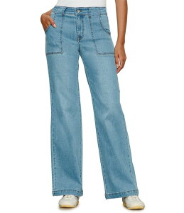 �T���N�`���A���[ ���f�B�[�X �{�g���X �f�j���p���c ���C�h���b�O �W�[���Y Sanctuary Sculpted Insider Wide Leg Denim Jeans Keep Up �f�j��