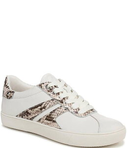 �i�`�����C�U�[ ���f�B�[�X �V���[�Y �X�j�[�J�[ �v�����g ���[�X ���U�[ Naturalizer Medina Leather Snake Print Lace Up Sneakers Beige Multi Snake �x�[�W��