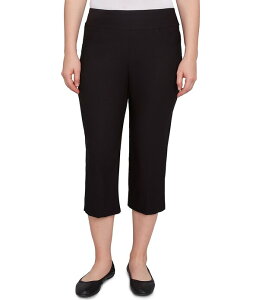 ���r�[�A�[���f�B�[ ���f�B�[�X �{�g���X �J�W���A���p���c �X�g���[�g �L���b�v Ruby Rd. Stretch Straight Leg Pull-On Capri Pants Black �u���b�N