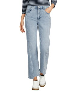 �f���N���V�[ ���f�B�[�X �{�g���X �f�j���p���c ���C�h���b�O �v�` �W�[���Y Democracy Petite Size AbsolutionR Skyrise Step Hem Wide Leg Jeans Light Blue Artisanal �u���[
