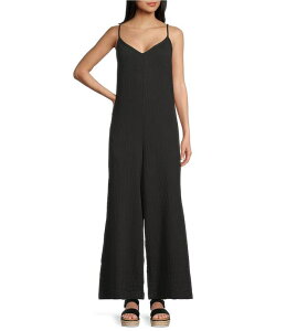 ���b�v�J�[�� ���f�B�[�X �g�b�v�X �W�����v�X�[�c �m�[�X���[�u Rip Curl Premium Surf Sleeveless Jumpsuit Black �u���b�N