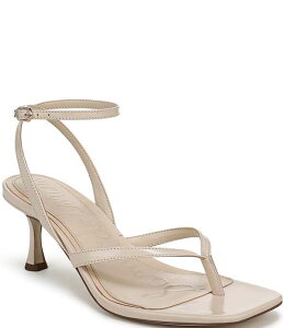 �T���G�f���}�� ���f�B�[�X �V���[�Y �q�[�� �T���_�� �A���N�� ���U�[ Sam Edelman Pax Leather Ankle Wrap Thong Dressandals Light Sand �T���h
