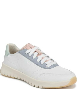 �o�C�I�j�b�N ���f�B�[�X �V���[�Y �X�j�[�J�[ �v���b�g�t�H�[�� �J���[�u���b�N ���U�[ Vionic Uptown Leather Colorblock Platform Sneakers White Multi �z���C�g