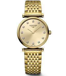 �����W�� ���f�B�[�X �A�N�Z�T���[ �r���v T�V���c Longines Women's La Grande Classique Quartz Analogold Tone Stainlessteel Bracelet Watch Gold �S�[���h