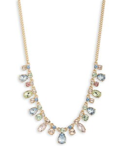 �W�o���V�[ ���f�B�[�X �A�N�Z�T���[ �l�b�N���X�E�`���[�J�[ ���[�X Givenchy Gold Tone Crystal Shaky Frontal Collar Necklace Gold/Multi �S�[���h