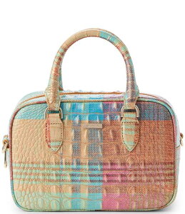 �u�����~�� ���f�B�[�X �o�b�O �~�j BRAHMIN Picnic Melbourne Collection Mara Mini Satchel Bag Picnic