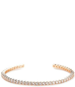 �Z�U���k ���f�B�[�X �A�N�Z�T���[ �u���X���b�g�E�o���O���E�A���N���b�g Cezanne Crystal CZ Stone Delicate Cuff Bracelet Gold/CZ �S�[���h