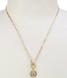 �A���i&�A���@ ���f�B�[�X �A�N�Z�T���[ �l�b�N���X�E�`���[�J�[ ���[�X Anna & Ava Waterproof Toggle Short Pendant Chainecklace Crystal/Gold �S�[���h