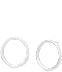 ���o�[�g ���[ ���[���X ���f�B�[�X �A�N�Z�T���[ �s�A�X�E�C�������O Robert Lee Morrisoho Sculpted Small Circle Hoop Earringshiny Silver �V���o�[