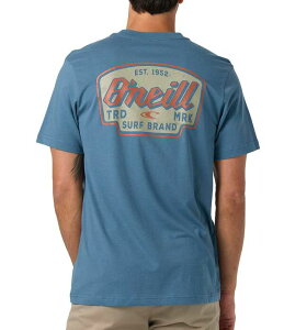 �I�j�[�� �����Y �g�b�v�X �V���c ���S O'Neillocksmith Logo Short Sleeve T-Shirt Blue Fusion �u���[