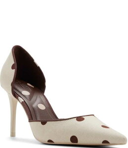 �e�b�h�x�[�J�[ ���f�B�[�X �V���[�Y �q�[�� �h�b�g�� �h�b�g Ted Baker London Amber Polka Dot d'Orsay Pumps Ivory Multi �A�C�{���[