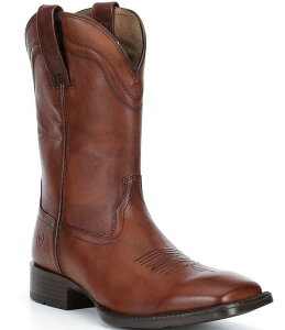 �A���A�g �����Y �V���[�Y �u�[�c�E���C���u�[�c ���U�[ Ariat Men's Easton Leather Toe Western Boots Honey Bee