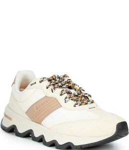 �\���� ���f�B�[�X �V���[�Y �X�j�[�J�[ Sorel Kinetic Emberetro Sneakers Honey White/Snow �z���C�g