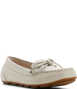 �X�y���[ ���f�B�[�X �V���[�Y �X���b�|���E���[�t�@�[ ���U�[ Sperry Women's Bow Leather Driver Loafers Cream �N���[��
