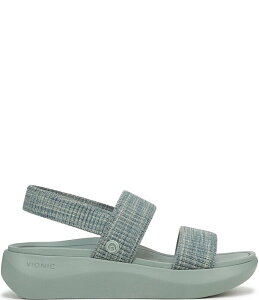 �o�C�I�j�b�N ���f�B�[�X �V���[�Y �T���_�� Vionic Sky Stretch Gore Slingback Sandals Icebergreen �O���[��