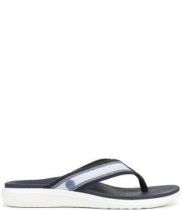 �o�C�I�j�b�N ���f�B�[�X �V���[�Y �T���_�� �i�C���� Vionic Indigo Nylon Thong Sandals Navy Blazer Multi �l�C�r�[