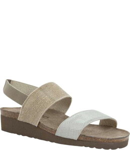 �i�I�g ���f�B�[�X �V���[�Y �T���_�� ���U�[ Naot Amy Leather Banded Slingback Sandals Beige Lizard �x�[�W��