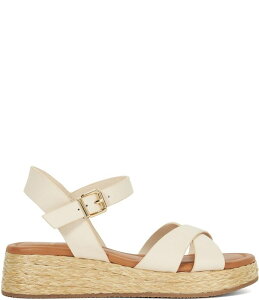 �f���[�������h�� ���f�B�[�X �V���[�Y �X���b�|���E���[�t�@�[ �T���_�� ���U�[ Dune London Littleton Leather Espadrille Sandals Ecru �G�N����