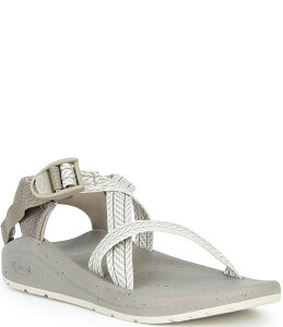 �`���R ���f�B�[�X �V���[�Y �T���_�� Chaco Women's Cushz Jacquard Sandals Frondark Vanilla