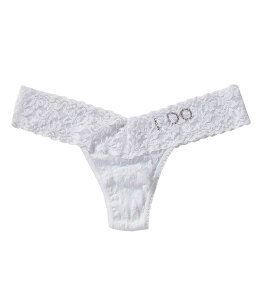 �n���L�[�p���L�[ ���f�B�[�X �A���_�[�E�F�A �p���c ���[���C�Y Hanky Panky I Do Low Rise Thong White �z���C�g