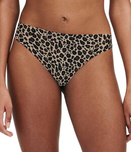 Vg fB[X A_[EFA pc vg Chantelle 360 Stretch Medium Rise Leopard Print Thong Leopard Aj}