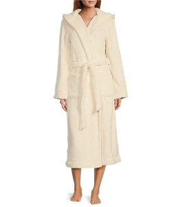 �G���G���r�[�� ���f�B�[�X �A���_�[�E�F�A �i�C�g�E�F�A �v���X�T�C�Y L.L.Bean LL.Bean Hooded Wicked Plush Robe Cream �N���[��