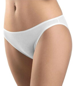 �n���� ���f�B�[�X �A���_�[�E�F�A �p���c �R�b�g�� Hanro Cotton Seamless Hi-Cut Panty White �z���C�g