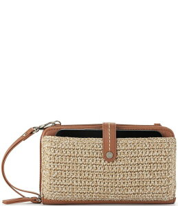 �U�T�b�N ���f�B�[�X �A�N�Z�T���[ ���z The Sak Iris Crochet Smartphone Wristlet Wallet Bamboo Static