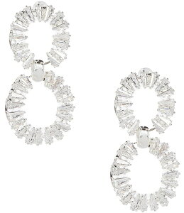 �Z�U���k ���f�B�[�X �A�N�Z�T���[ �s�A�X�E�C�������O C by Cezanne Baguette Double Drop Earringsilver/CZ �V���o�[