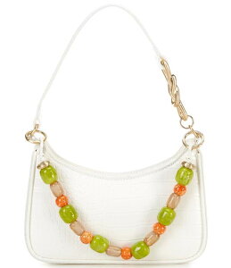 �A���h ���f�B�[�X �o�b�O ALDO White Gemm Shoulder Bag White �z���C�g