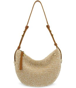 �U�T�b�N ���f�B�[�X �o�b�O The Sak Tess Crochet Crescent Shoulder Bag Bamboo Static