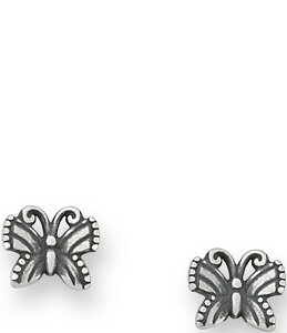 �W�F�[���Y �G�C�����[ ���f�B�[�X �A�N�Z�T���[ �s�A�X�E�C�������O James Avery Extra Small Festival Butterfly Stud Earringsterling Silver �V���o�[