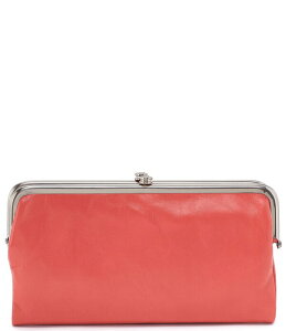 �z�{ ���f�B�[�X �A�N�Z�T���[ ���z ���U�[ HOBO Lauren Originaleather Double-Frame Wallet Pink Mirage �s���N