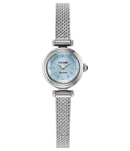 �V�`�Y�� ���f�B�[�X �A�N�Z�T���[ �r���v ���b�V�� T�V���c Citizen Women's Classic Fio Two Hand Stainlessteel Mesh Bracelet Watch Silver �V���o�[