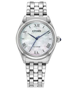 �y���������z �V�`�Y�� ���f�B�[�X �r���v �A�N�Z�T���[ Women's Classic Citizen L Three Hand Stainless Steel Bracelet Watch Silver