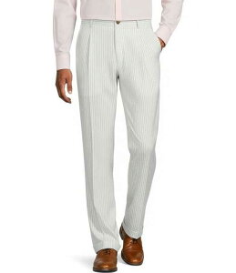 �����m �����Y �{�g���X �J�W���A���p���c �_�[�r�[ Murano Corsa Di Cavalli Derby Collection Zaclassic Fit Seersucker Suit Separates Pants White �z���C�g