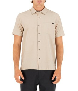 �n�[���[ �����Y �g�b�v�X �V���c Hurley Phantom Flow Short Sleeve Woven Shirt Khaki �J�[�L