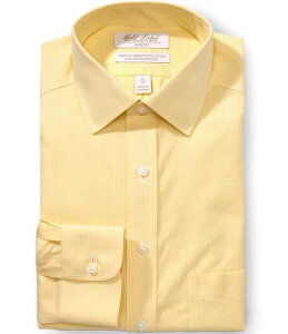 ���E���h�g�D���[�A���h���[�N �����Y �g�b�v�X �V���c �X�����t�B�b�g Gold Label Roundtree & Yorke Slim Fit Non Iron Spread Collar Houndstooth Dresshirt Yellow/White �z���C�g